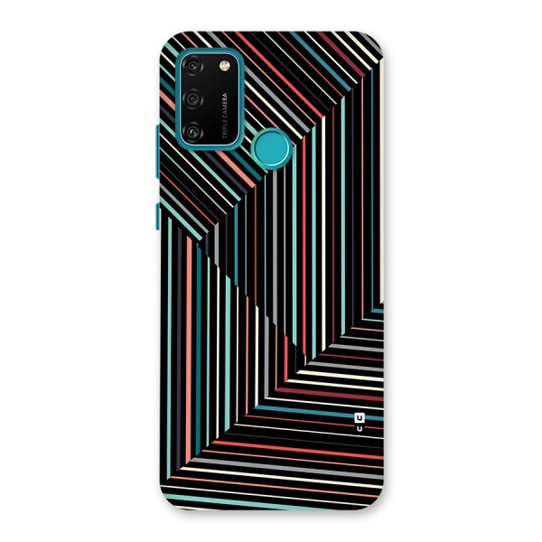 Angulars Stripes Back Case for Honor 9A