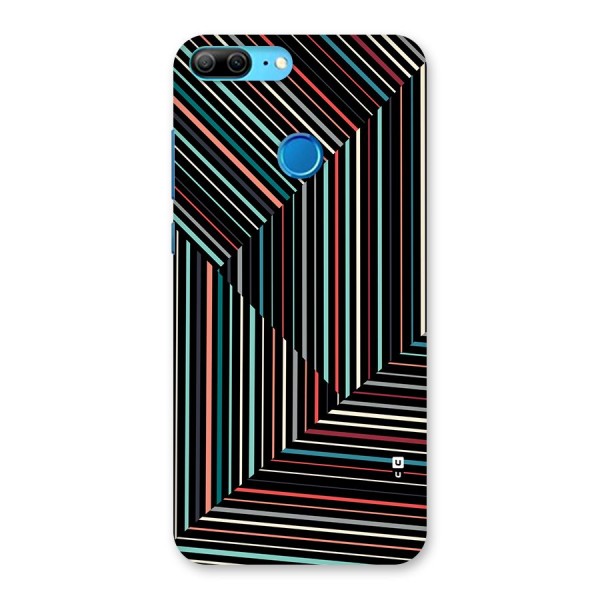 Angulars Stripes Back Case for Honor 9 Lite