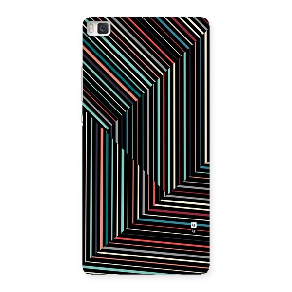 Angulars Stripes Back Case for Huawei P8