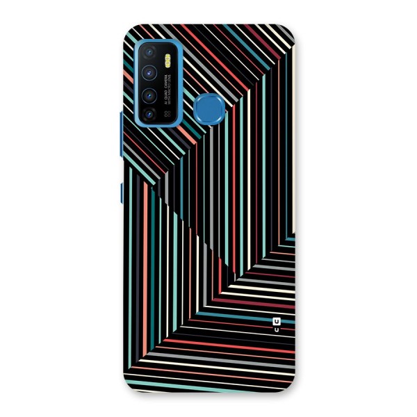 Angulars Stripes Back Case for Infinix Hot 9