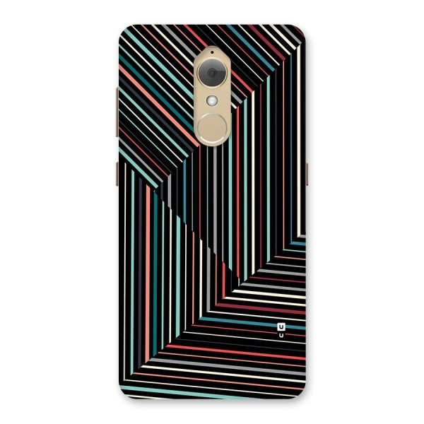 Angulars Stripes Back Case for Lenovo K8