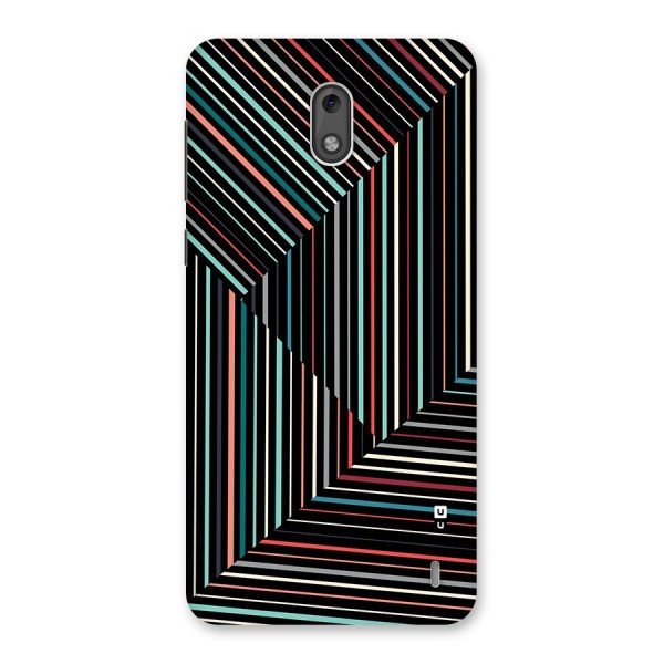 Angulars Stripes Back Case for Nokia 2