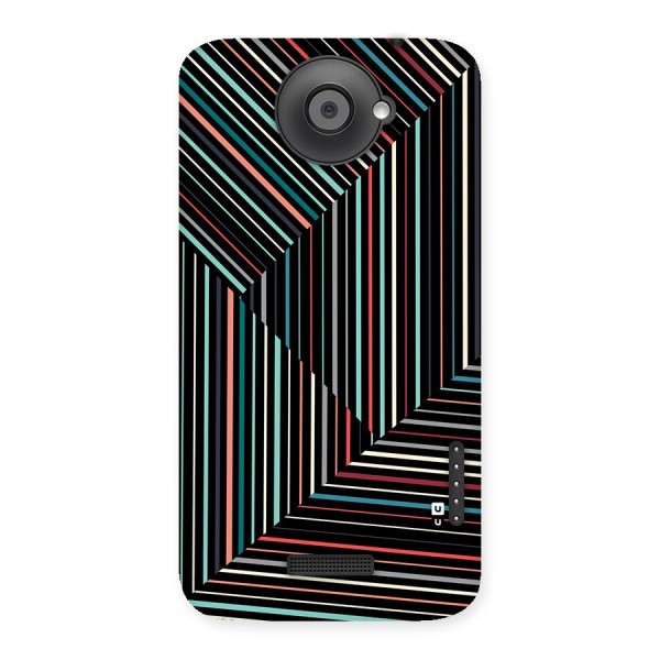 Angulars Stripes Back Case for One X