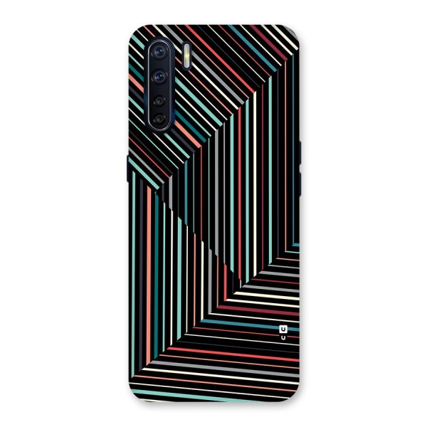 Angulars Stripes Back Case for Oppo F15