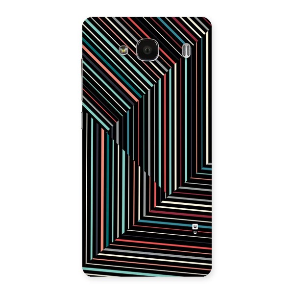 Angulars Stripes Back Case for Redmi 2s