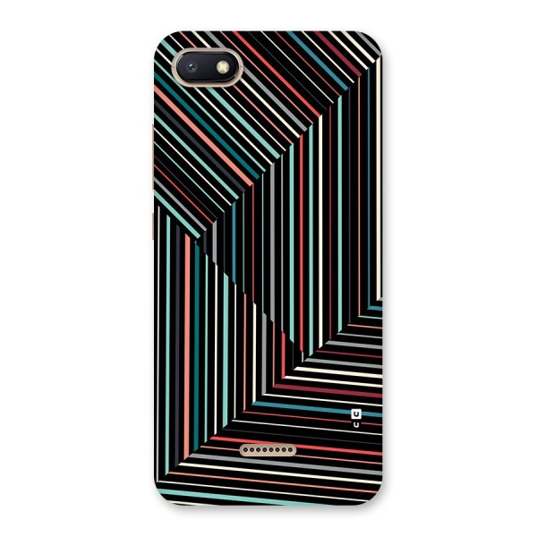 Angulars Stripes Back Case for Redmi 6A
