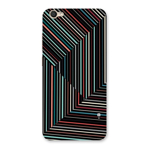 Angulars Stripes Back Case for Vivo V5s