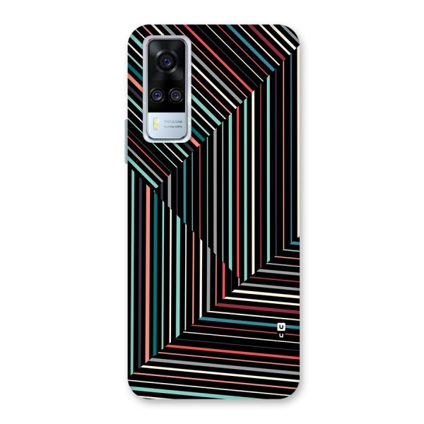 Angulars Stripes Back Case for Vivo Y31