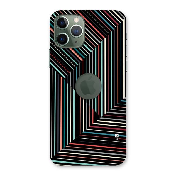 Angulars Stripes Back Case for iPhone 11 Pro Logo Cut
