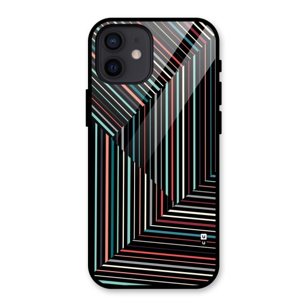 Angulars Stripes Back Case for iPhone 12