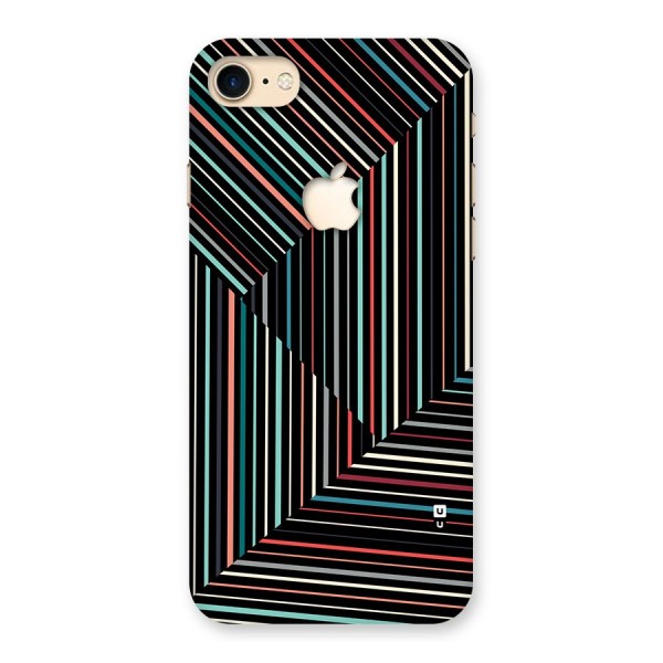 Angulars Stripes Back Case for iPhone 7 Apple Cut