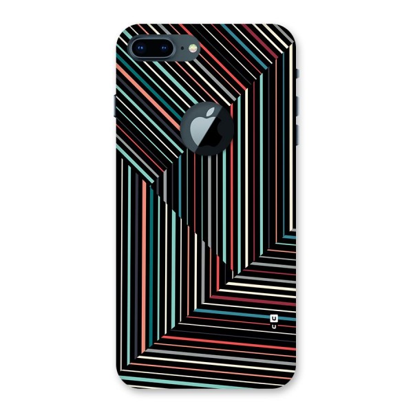 Angulars Stripes Back Case for iPhone 7 Plus Logo Cut