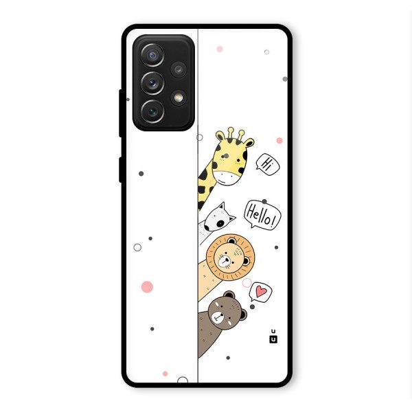 Animal Greetings Back Case for Galaxy A72