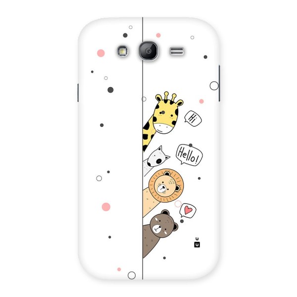 Animal Greetings Back Case for Galaxy Grand Neo