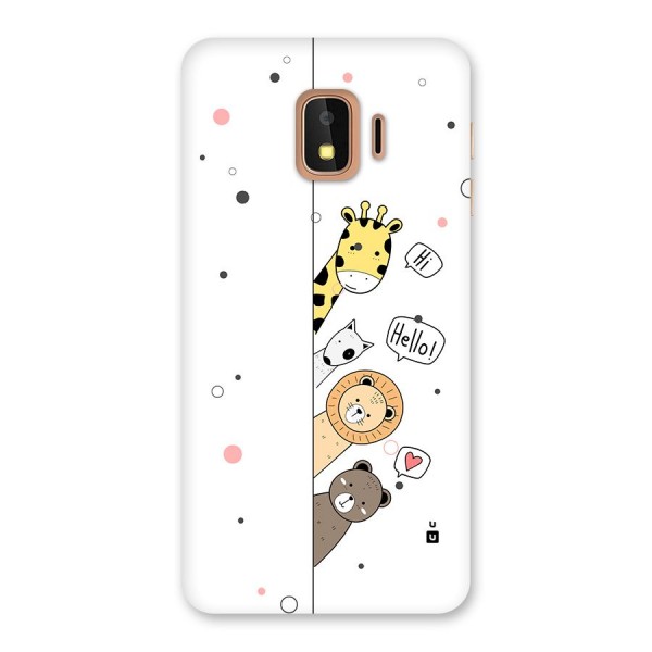 Animal Greetings Back Case for Galaxy J2 Core