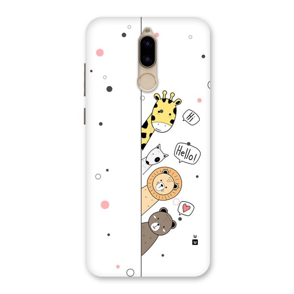 Animal Greetings Back Case for Honor 9i