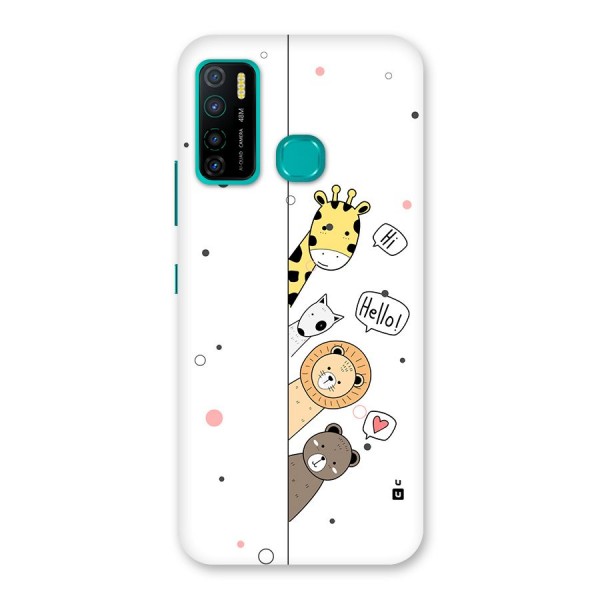 Animal Greetings Back Case for Infinix Hot 9 Pro