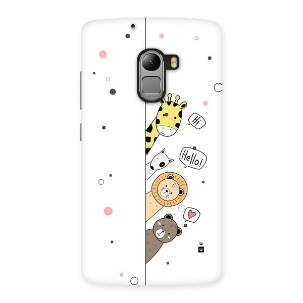 Animal Greetings Back Case for Lenovo K4 Note