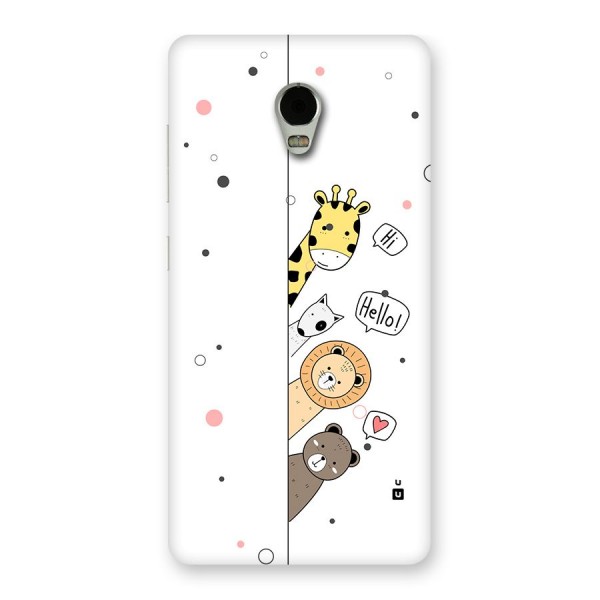 Animal Greetings Back Case for Lenovo Vibe P1