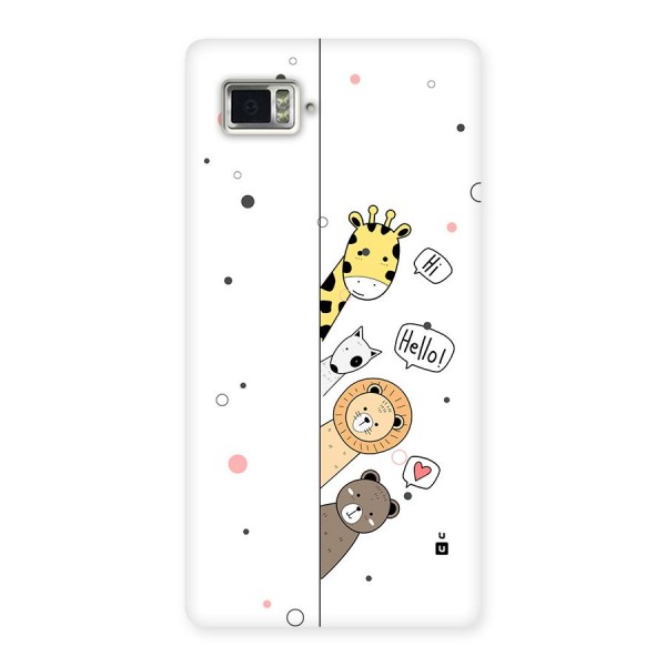 Animal Greetings Back Case for Lenovo Vibe Z2 Pro K920