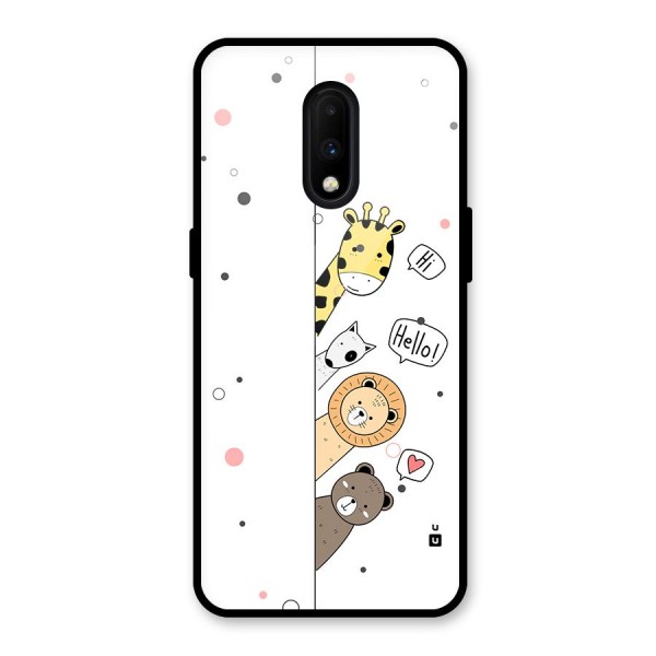 Animal Greetings Back Case for OnePlus 7