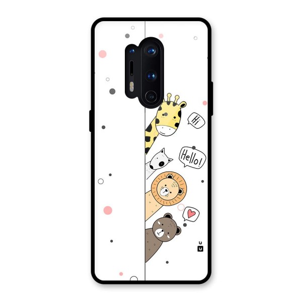 Animal Greetings Back Case for OnePlus 8 Pro