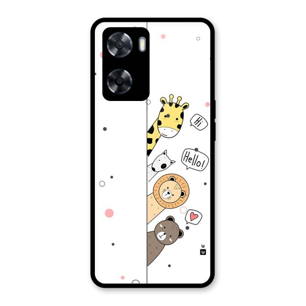 Animal Greetings Back Case for Oppo A57 2022