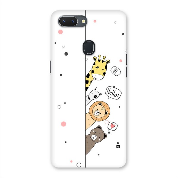 Animal Greetings Back Case for Realme 2