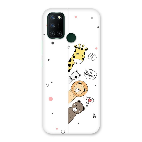 Animal Greetings Back Case for Realme C17