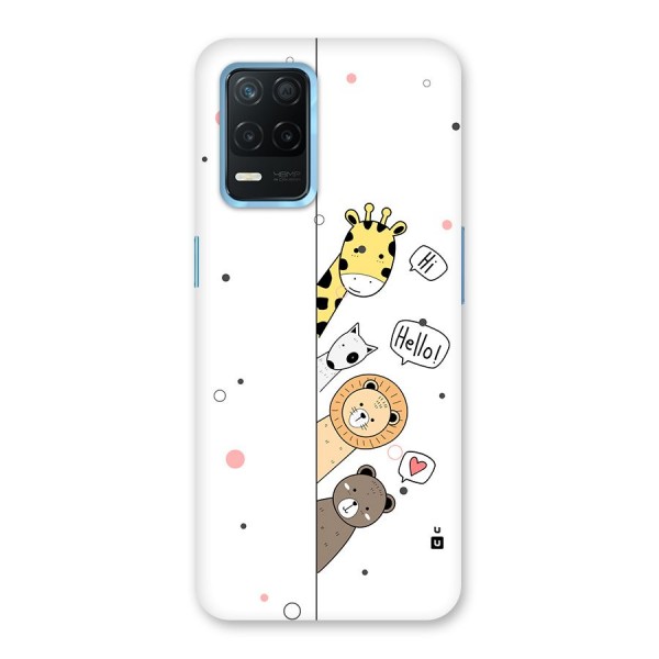 Animal Greetings Back Case for Realme Narzo 30 5G