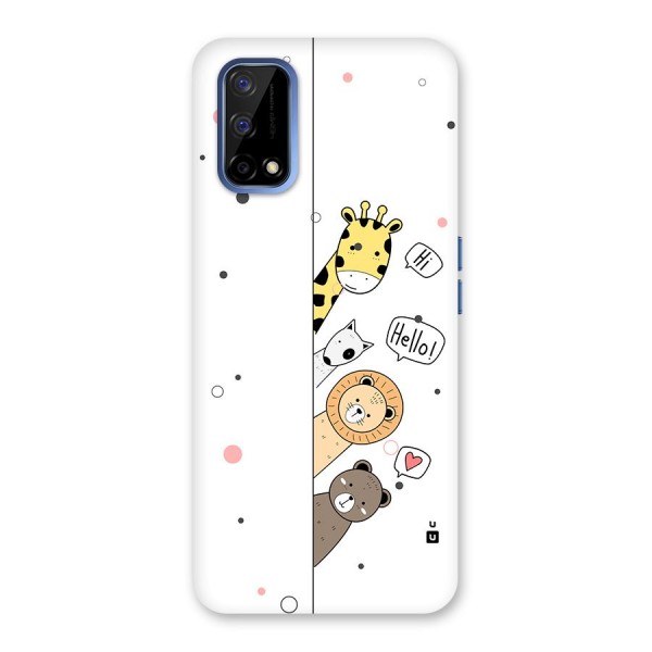 Animal Greetings Back Case for Realme Narzo 30 Pro