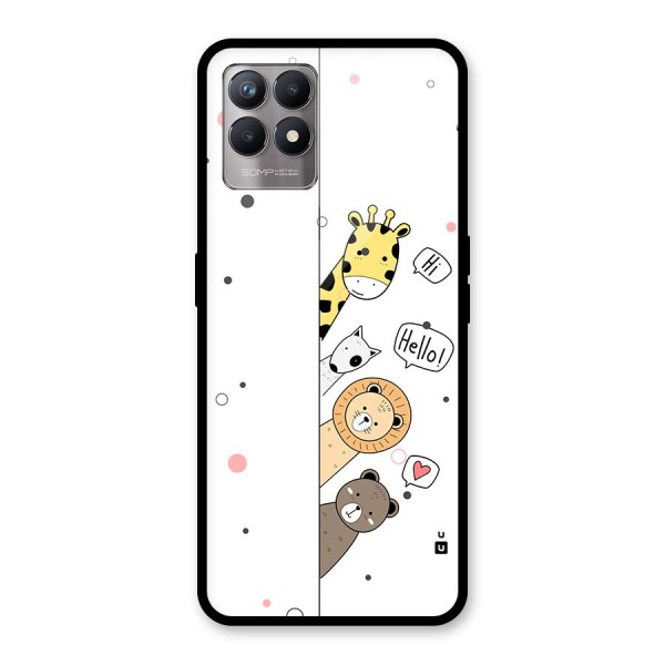 Animal Greetings Back Case for Realme Narzo 50