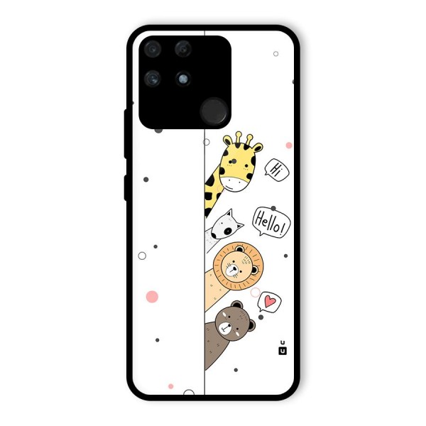 Animal Greetings Back Case for Realme Narzo 50A