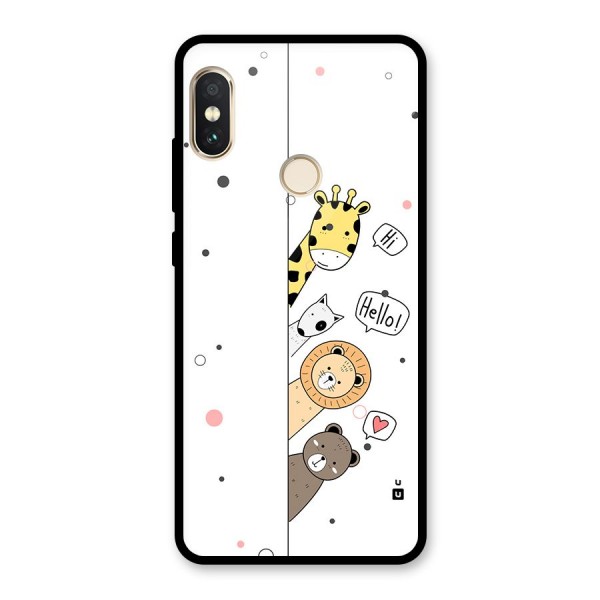 Animal Greetings Back Case for Redmi Note 5 Pro