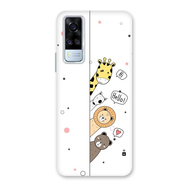 Animal Greetings Back Case for Vivo Y51A