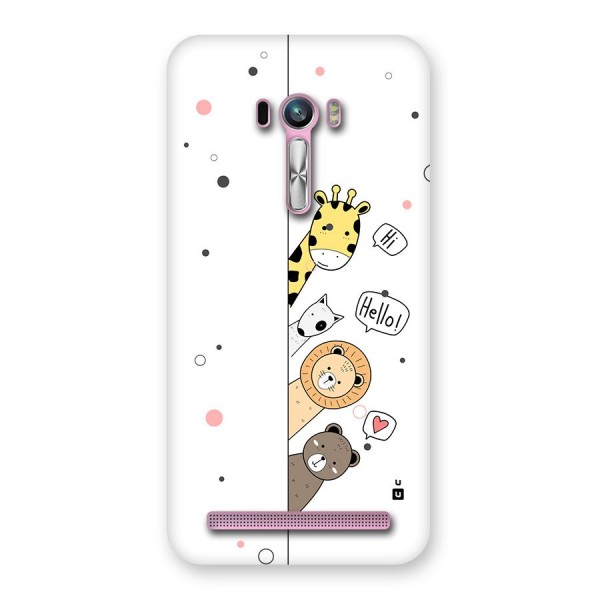 Animal Greetings Back Case for Zenfone Selfie
