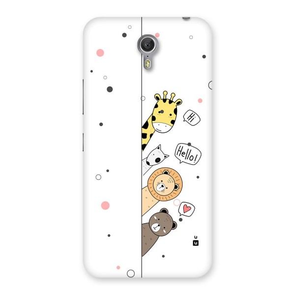 Animal Greetings Back Case for Zuk Z1
