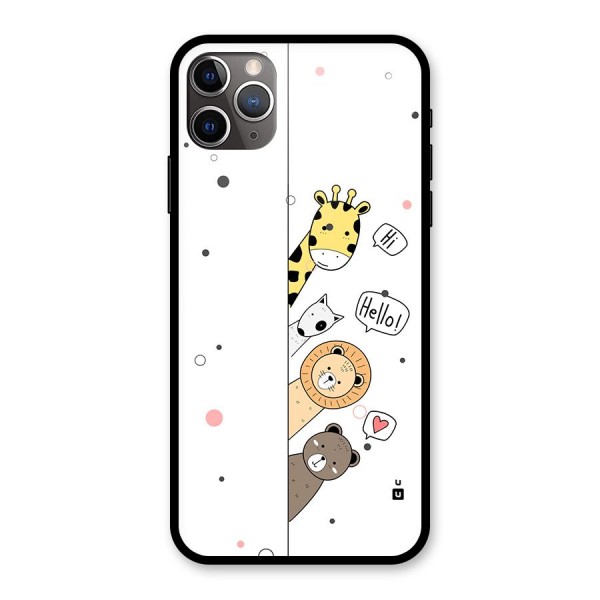 Animal Greetings Back Case for iPhone 11 Pro Max