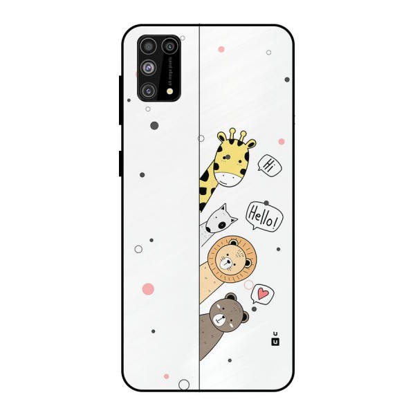 Animal Greetings Metal Back Case for Galaxy F41