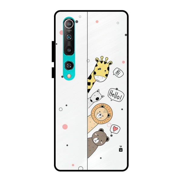 Animal Greetings Metal Back Case for Mi 10