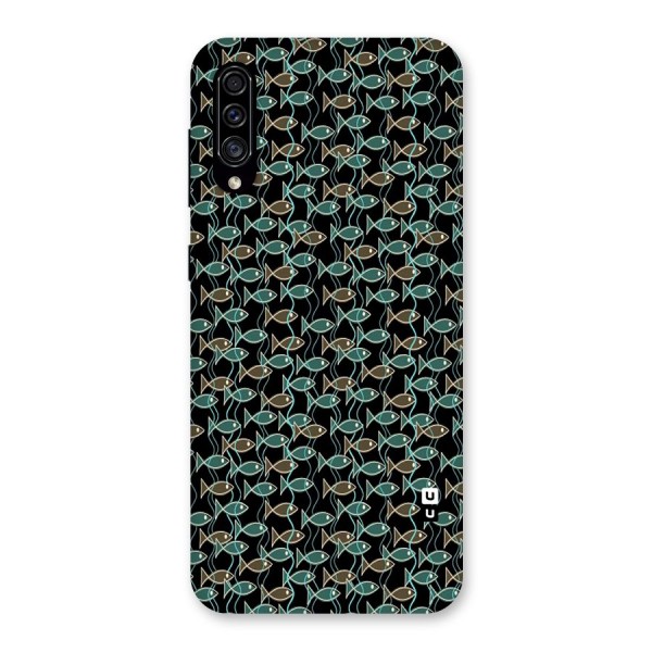Animated Fishes Art Pattern Back Case for Galaxy A30s