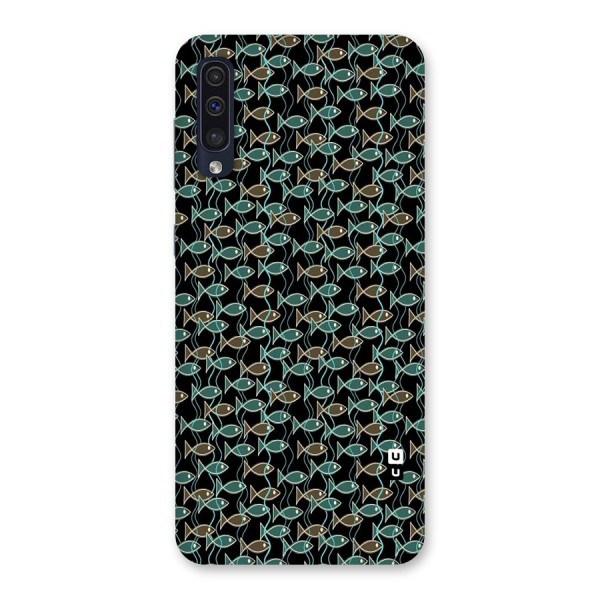 Animated Fishes Art Pattern Back Case for Galaxy A50