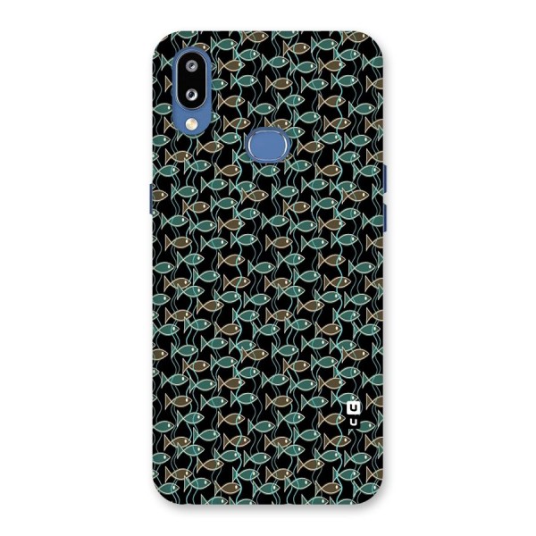 Animated Fishes Art Pattern Back Case for Galaxy M01s