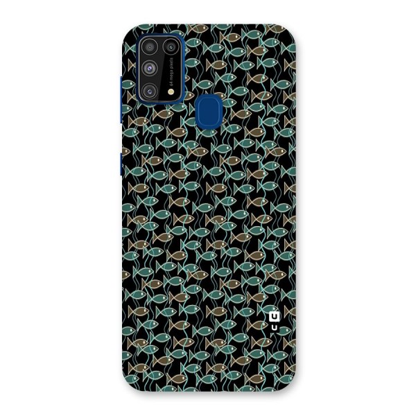 Animated Fishes Art Pattern Back Case for Galaxy M31