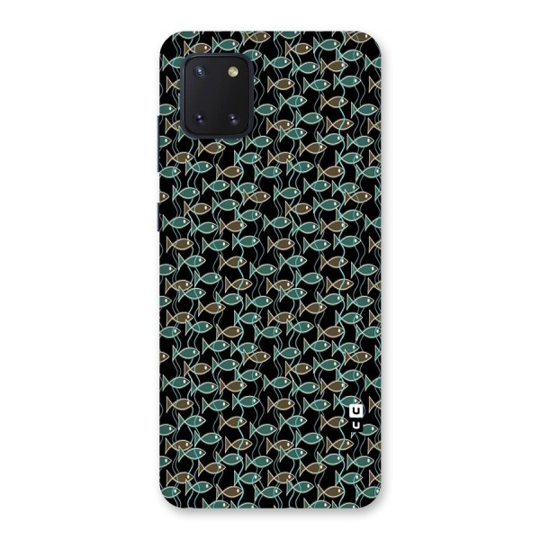 Animated Fishes Art Pattern Back Case for Galaxy Note 10 Lite