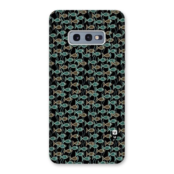 Animated Fishes Art Pattern Back Case for Galaxy S10e
