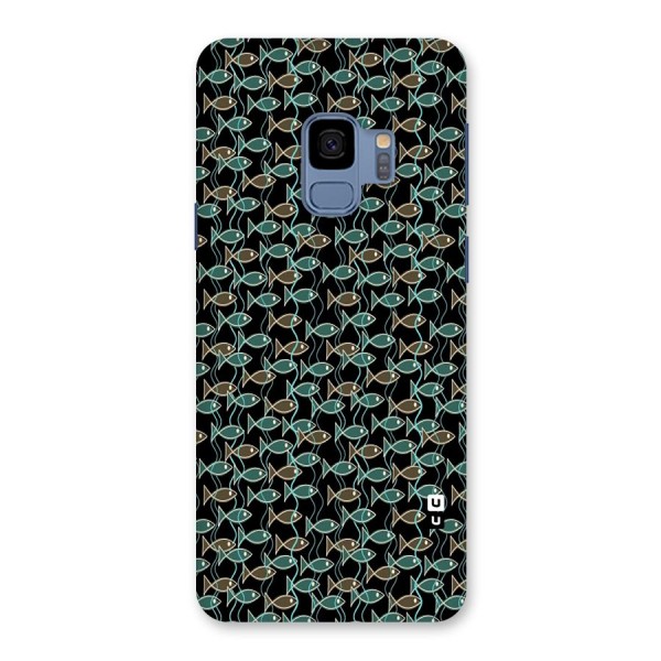 Animated Fishes Art Pattern Back Case for Galaxy S9