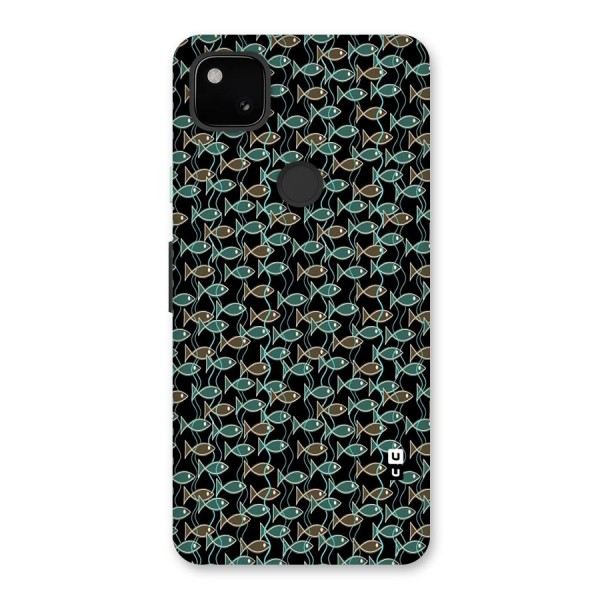 Animated Fishes Art Pattern Back Case for Google Pixel 4a
