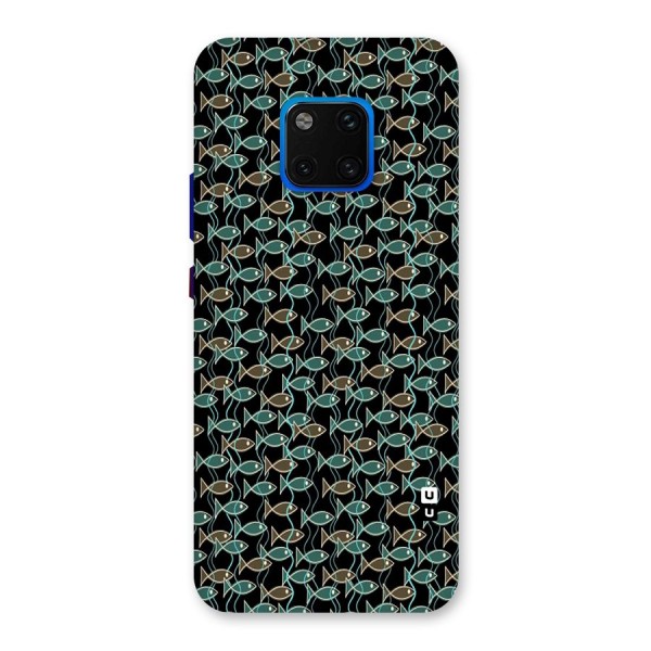 Animated Fishes Art Pattern Back Case for Huawei Mate 20 Pro