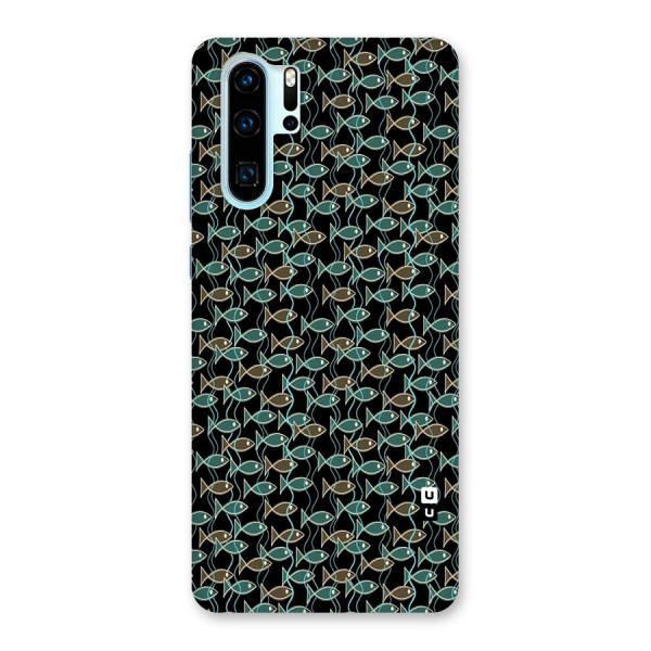 Animated Fishes Art Pattern Back Case for Huawei P30 Pro